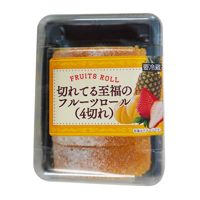 プレシア 切れてる至福のフルーツロール 4切入