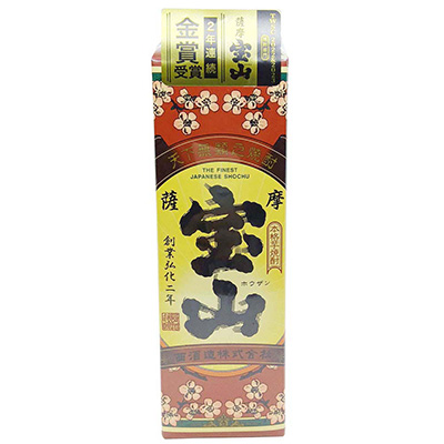 西酒造 薩摩宝山 25度パック 1800ml