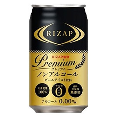 ライザップ　プレミアムノンアルコールビールテイスト飲料　３５０ｍｌ