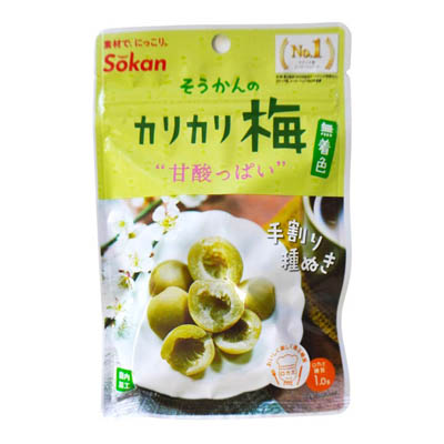 壮関　そうかんのカリカリ梅　無着色　28ｇ