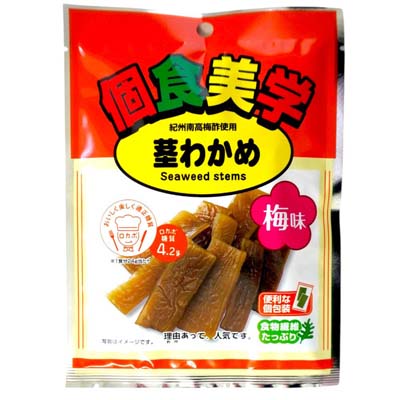 個食美学　茎わかめ　梅味　24ｇ