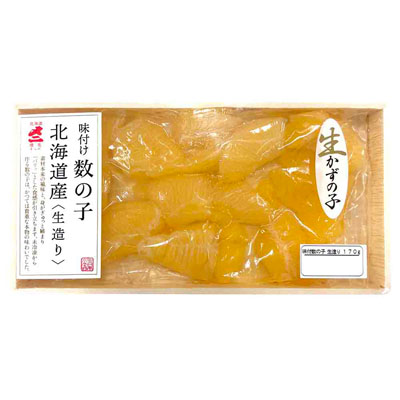 【お渡し期間：12/26～12/30】北海道産生かずの子使用　味付け数の子　１７０ｇ