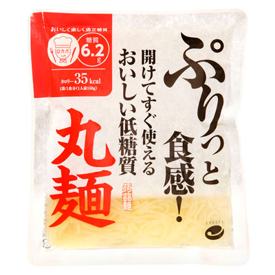 ウエハラ　おいしい低糖質麺　丸麺１５０ｇ
