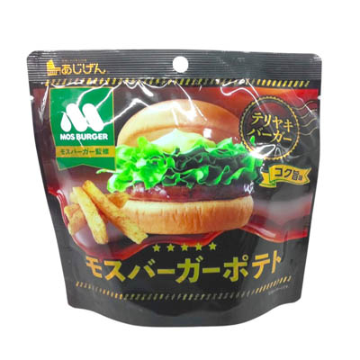 あじげん　モスバーガーポテト　テリヤキバーガーコク旨味　50ｇ