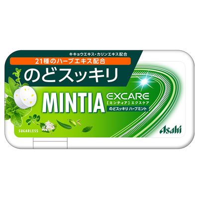 アサヒミンティアエクスケア のどスッキリ ハーブミント30粒