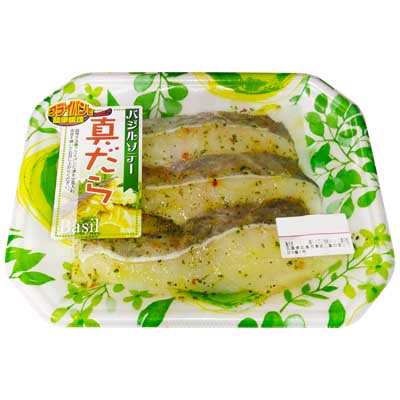 真だらバジルソテー