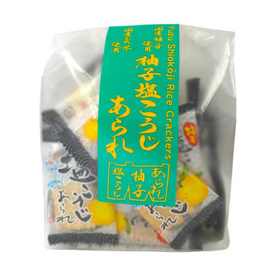 森白製菓　柚子塩こうじあられ　48ｇ