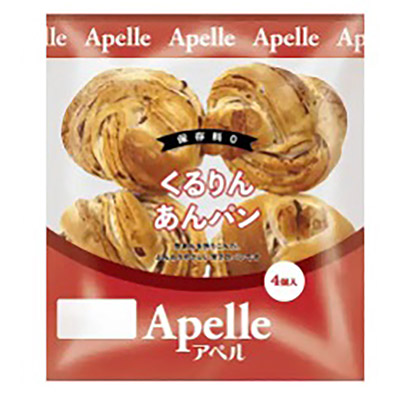 フランソアくるりんあんパン