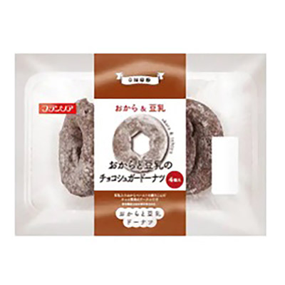 フランソア　おからと豆乳のチョコシュガードーナツ