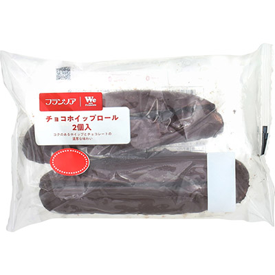 フランソア　チョコホイップロール２個入