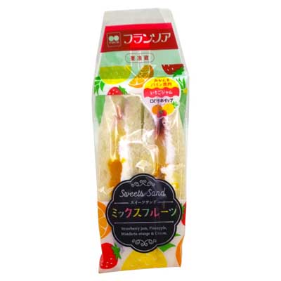 フランソア　スイーツサンド（ミックスフルーツ）