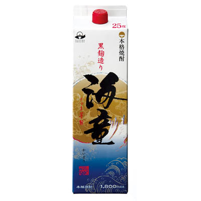 濱田酒造 海童25度パック1.8L