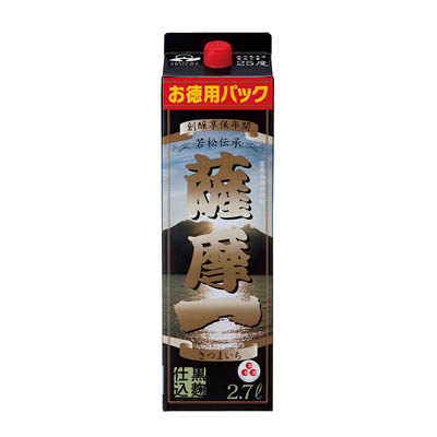 若松 薩摩一芋25度パック2.7L