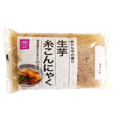 ゆめイチ　生芋糸こんにゃく　200ｇ