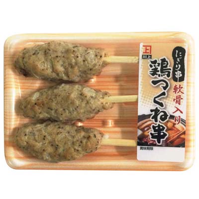 川上食品　軟骨入り鶏つくね串　3本