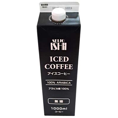 成城石井 アイスコーヒー 無糖 1L