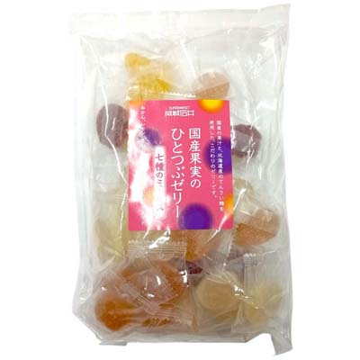 成城石井　国産果実のひとつぶゼリー　七種ミックス　350g