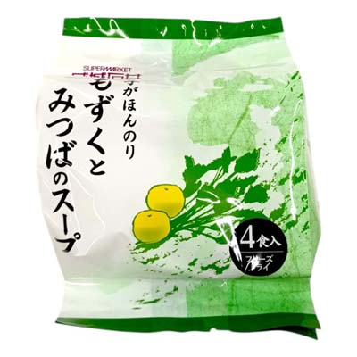 成城石井　もずくとみつばのスープ　4食