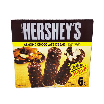 ロッテ　ハーシーアーモンドチョコレートアイスバー　6本