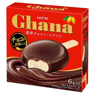 ロッテガーナ濃密チョコレートアイス