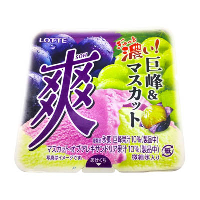 ロッテ 爽巨峰&マスカット 185ml