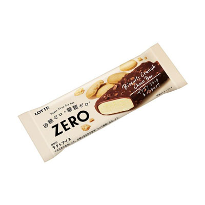 ロッテZEROビスケットクランチチョコバー