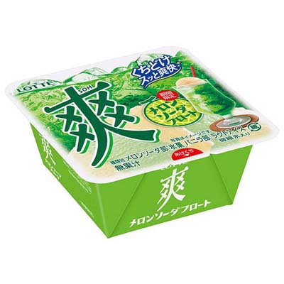ロッテ 爽メロンソーダフロート 185ml