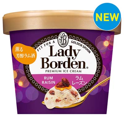 ロッテ　レディーボーデンミニカップ　ラムレーズン　120ｍｌ
