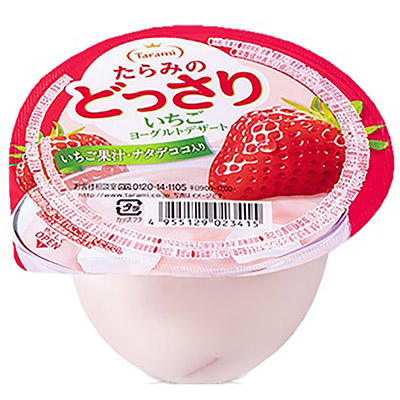 たらみ たらみのどっさり いちごヨーグルトデザート