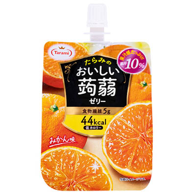 たらみのおいしい蒟蒻ゼリー みかん味 150g
