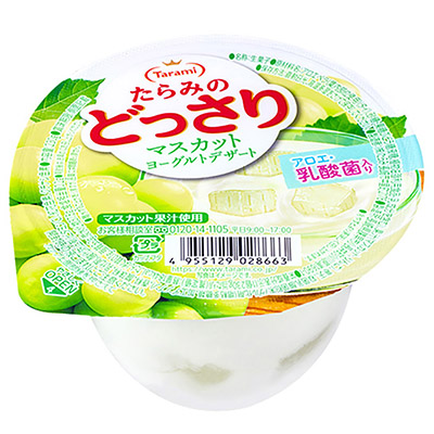 たらみ たらみのどっさり マスカットヨーグルトデザート