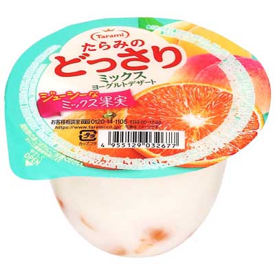 たらみ　たらみのどっさりミックスヨーグルトデザート　230g
