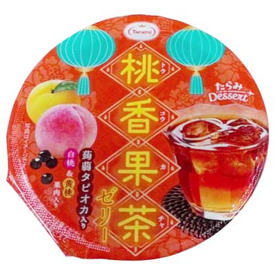 たらみ Dessert 桃香果茶ゼリー 230g