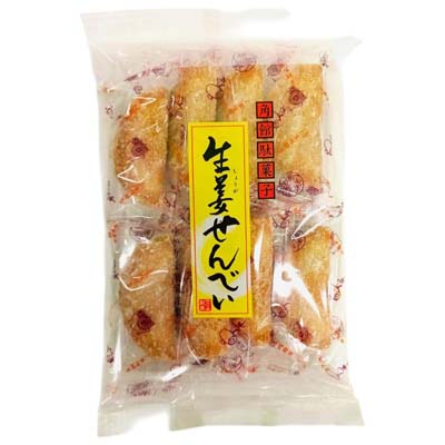 ゆかり堂　生姜せんべい　８枚入