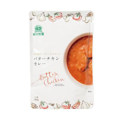 秋川牧園バターチキンカレー１８０ｇ