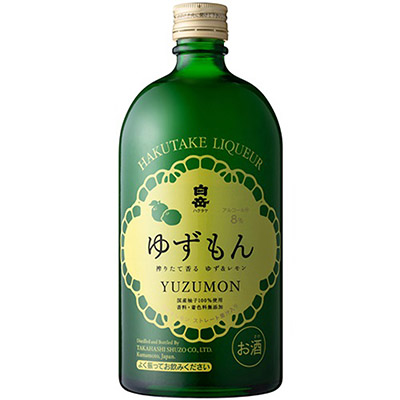 高橋酒造　白岳　ゆずもん７２０ｍｌ