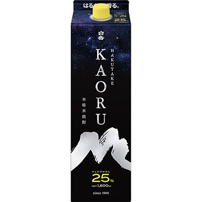 高橋酒造 白岳KAORUパック 1800ml