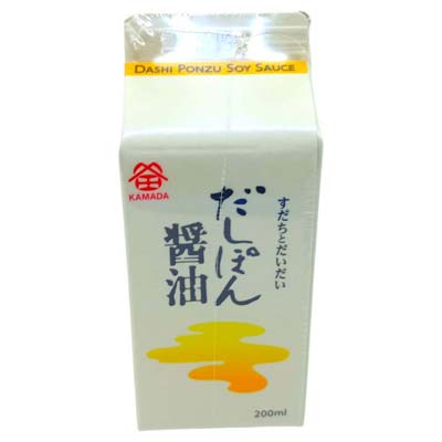 鎌田だしぽん醤油 200ml