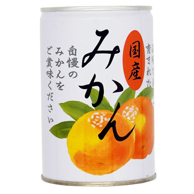 日本果実 国産みかん 425g