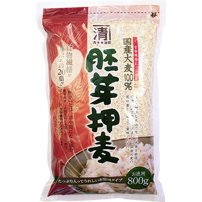 西田精麦 胚芽押麦800g