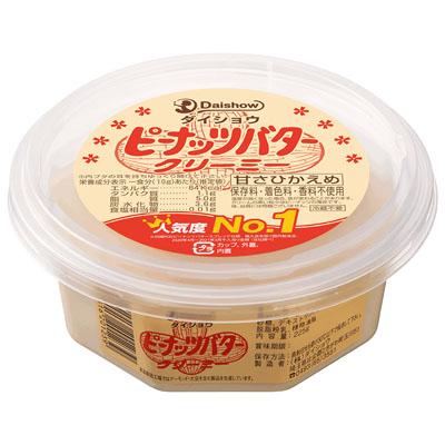 ダイショウ ピーナッツバタークリーミー 225g