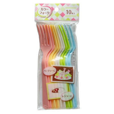 カラーフォーク１０本