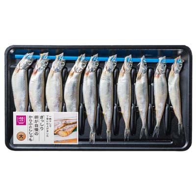 ☆ゆめイチ　ぎっしり卵が自慢のからふとししゃも　大10尾