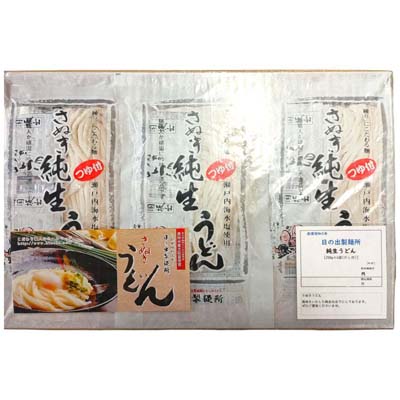 日の出製麺所　純生うどん６袋だし付