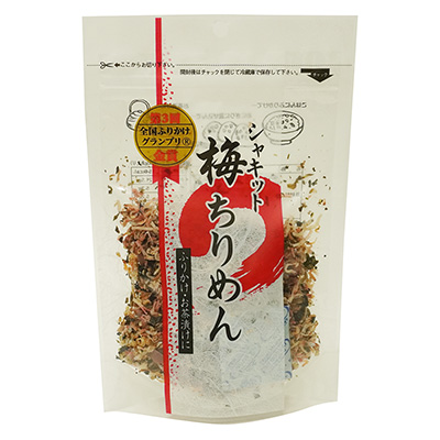 澤田食品　シャキット梅ちりめん　８０ｇ