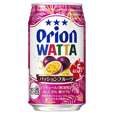 オリオン WATTAパッションフルーツ 5% 350ml