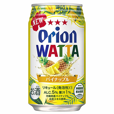 オリオン WATTAパイナップル 5% 350ml