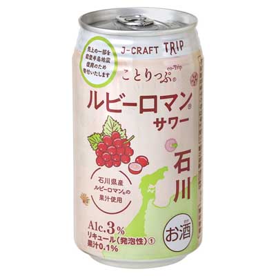 三菱食品　Ｊ-CRAFT　TRIP　ルビーロマンサワー　350ｍｌ