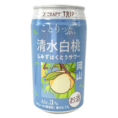 J-CRAFT TRIP　清水白桃サワー　350ｍｌ