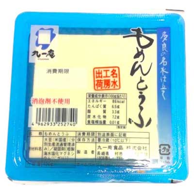 九一庵　もめんとうふ　400ｇ